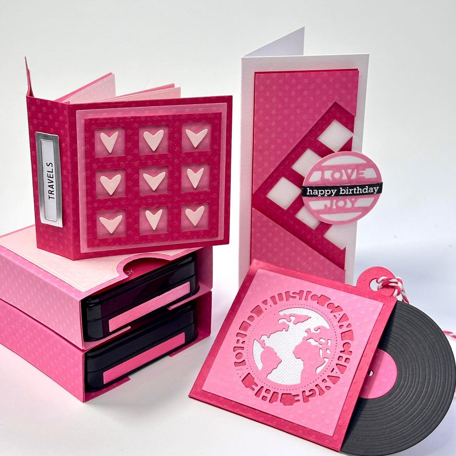 Lisa Horton Crafts - Paula Creates Collection - Dies - Treasure Book-ScrapbookPal