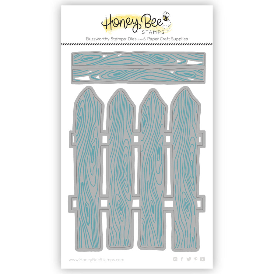 Honey Bee Stamps - Honey Cuts - Lovely Layers: Barn Wood Fence