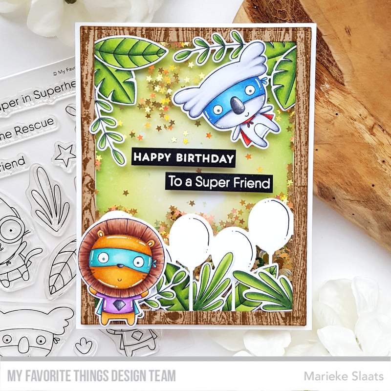 My Favorite Things - Clear Stamps - Super Friend-ScrapbookPal