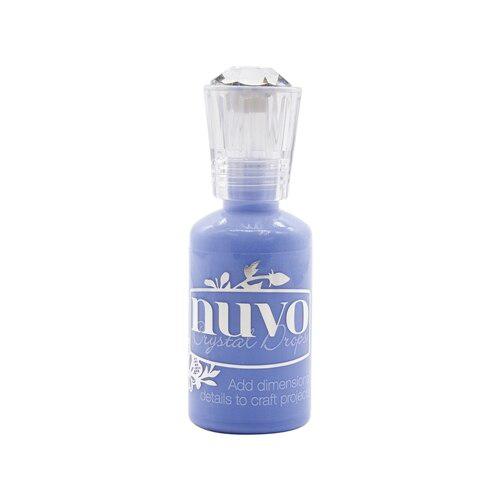 Nuvo - Crystal Drops - Berry Blue-ScrapbookPal