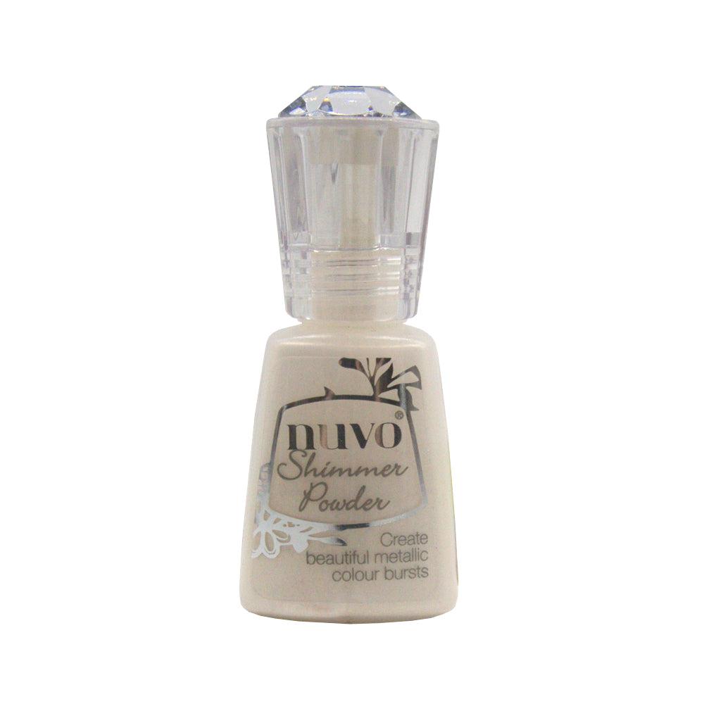 Nuvo - Shimmer Powder - Ivory Willow-ScrapbookPal