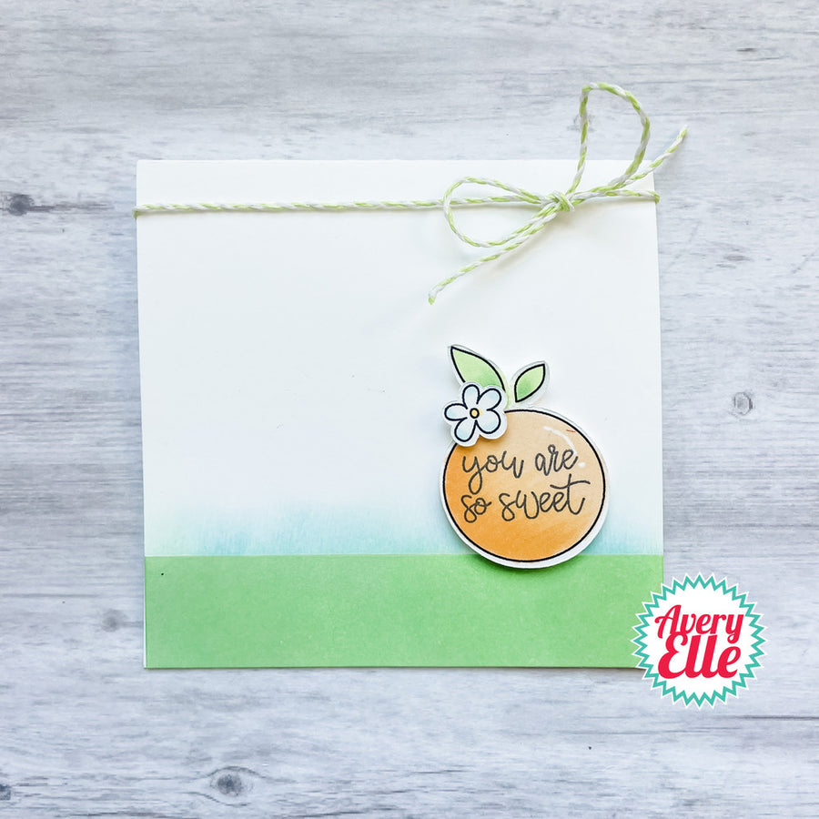 Avery Elle - Clear Stamps - Orange You Sweet