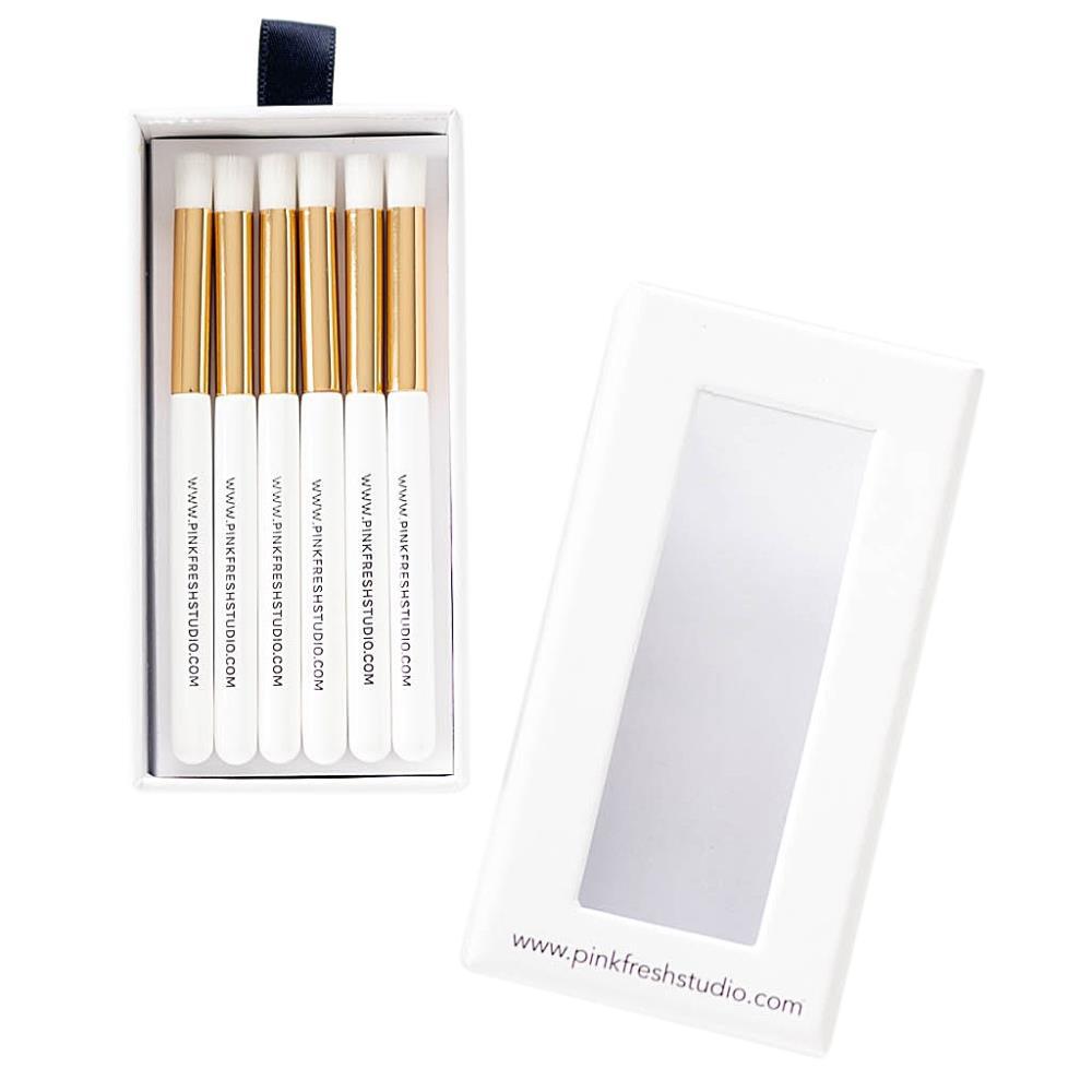 Pinkfresh Studio - Blending Brush Set - 1/4&quot;-ScrapbookPal