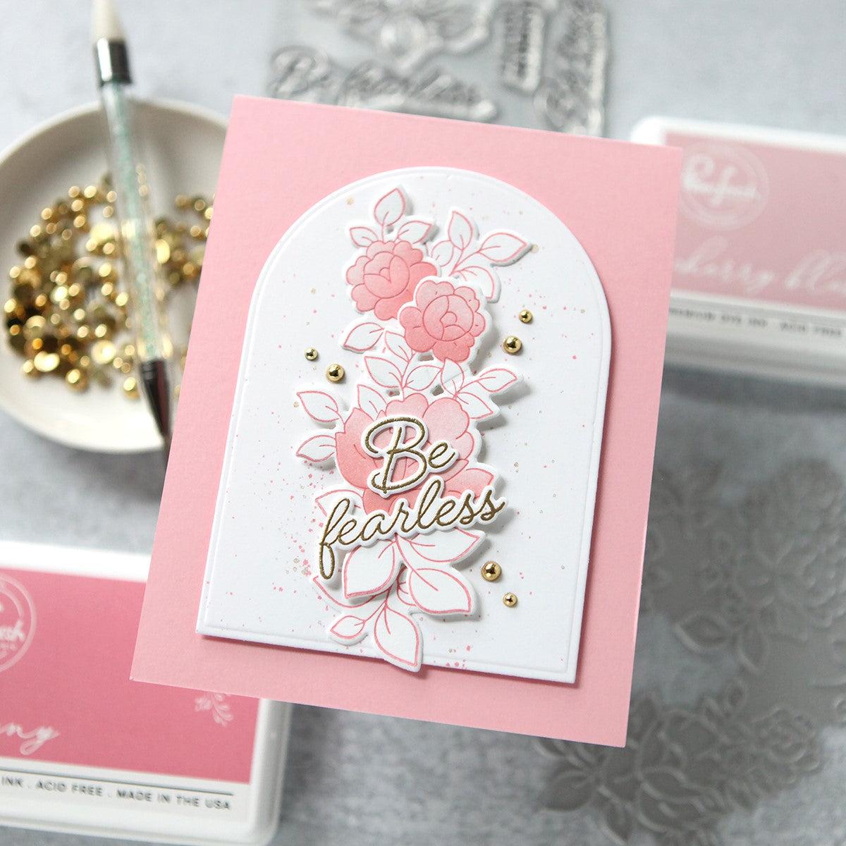 Pinkfresh Studio - Clear Stamps - Be Fearless-ScrapbookPal