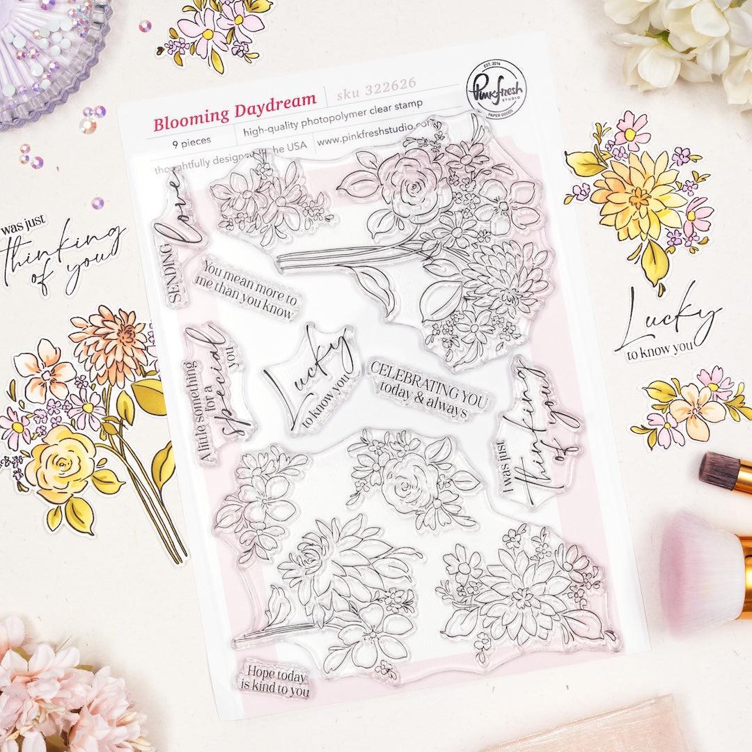 Pinkfresh Studio - Clear Stamps - Blooming Daydream-ScrapbookPal