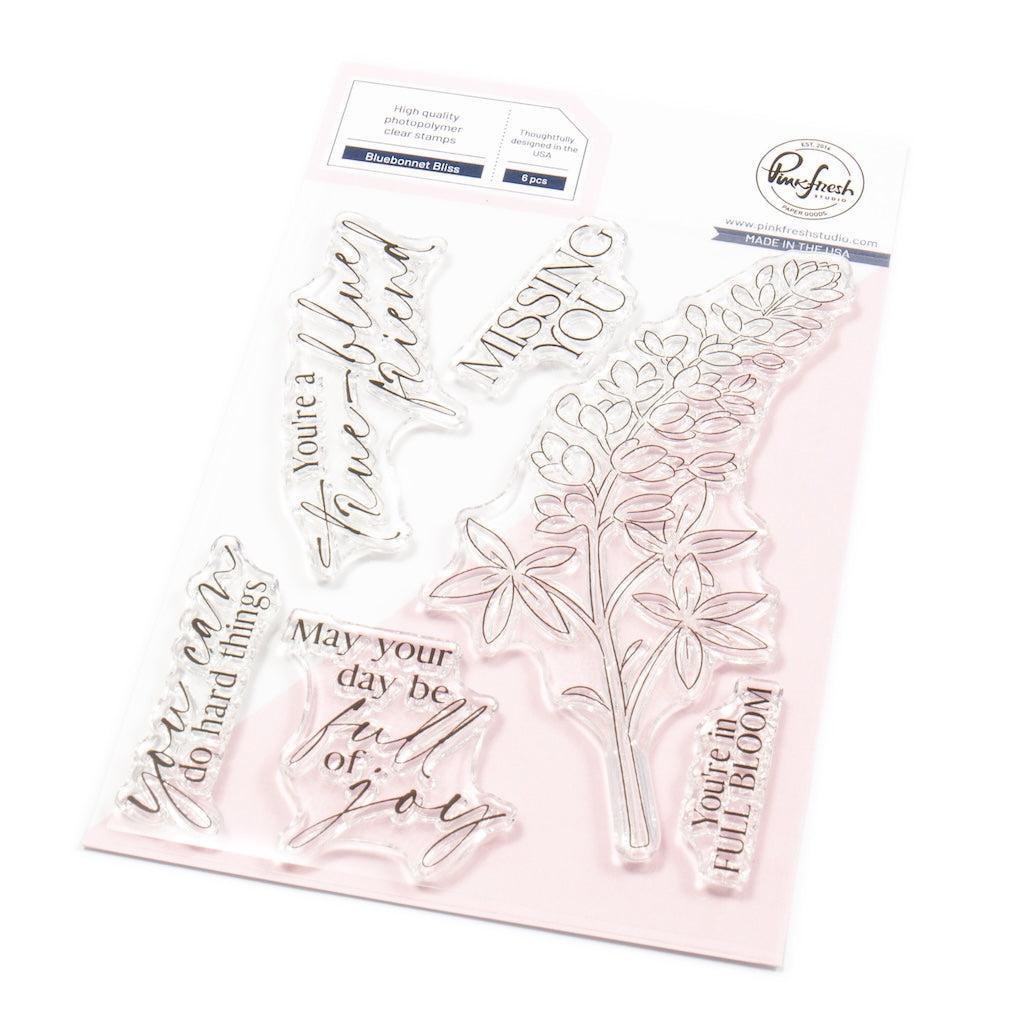 Pinkfresh Studio - Clear Stamps - Bluebonnet Bliss-ScrapbookPal