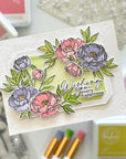 Pinkfresh Studio - Dies - Blushing Blooms-ScrapbookPal