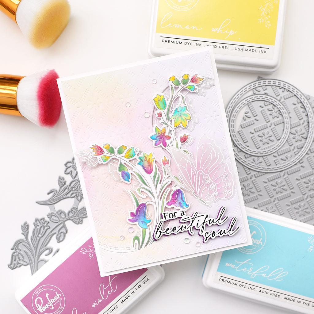 Pinkfresh Studio - Clear Stamps - Butterfly Bliss-ScrapbookPal