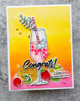 Pinkfresh Studio - Clear Stamps - Cheers-ScrapbookPal