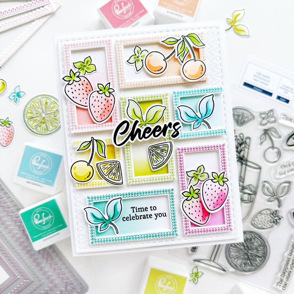 Pinkfresh Studio - Clear Stamps - Cheers-ScrapbookPal