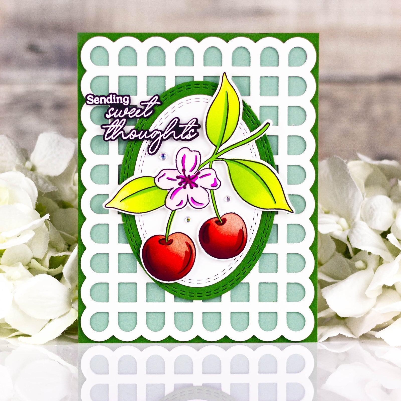 Pinkfresh Studio - Dies - Cherry Bliss-ScrapbookPal