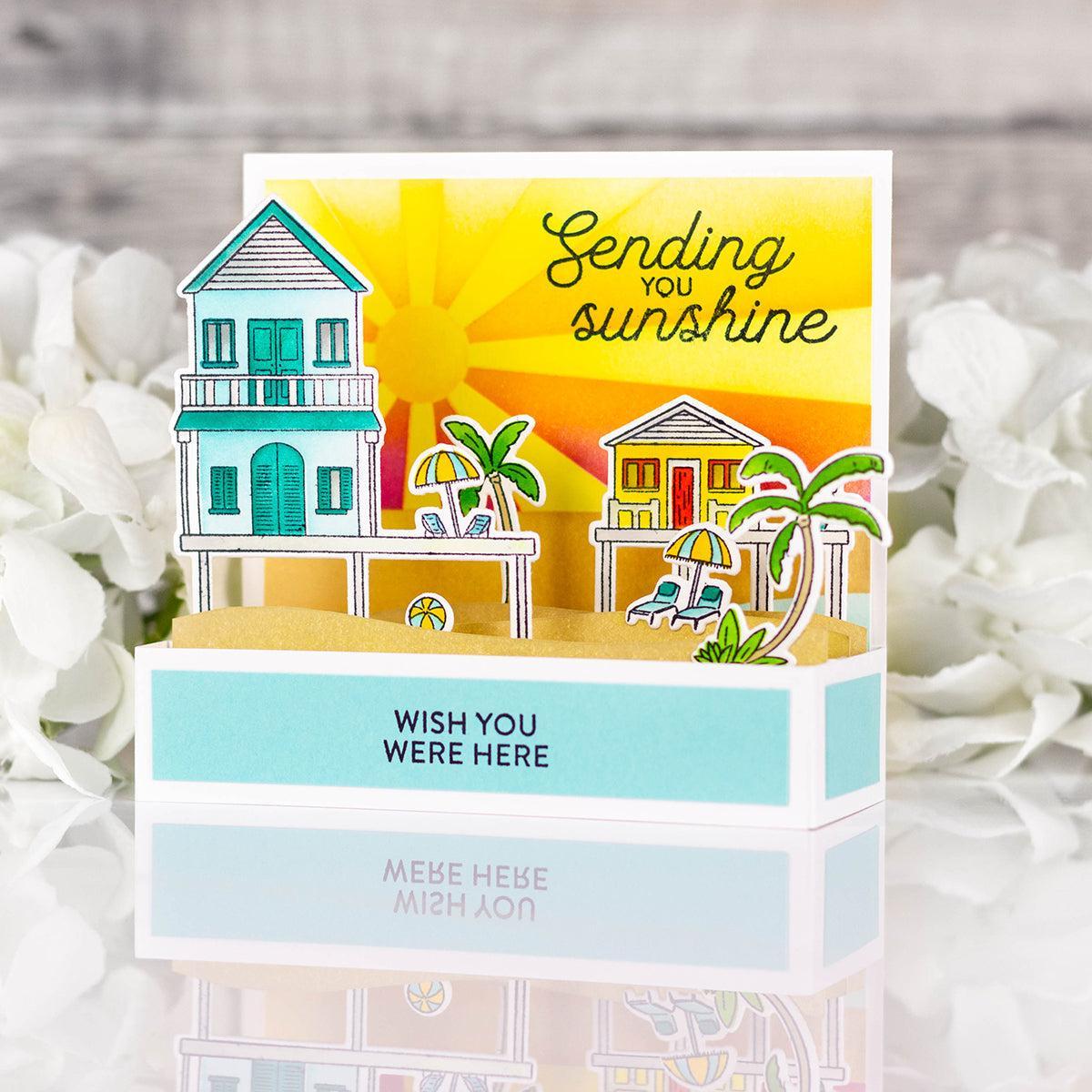 Pinkfresh Studio - Dies - Coastal Paradise-ScrapbookPal