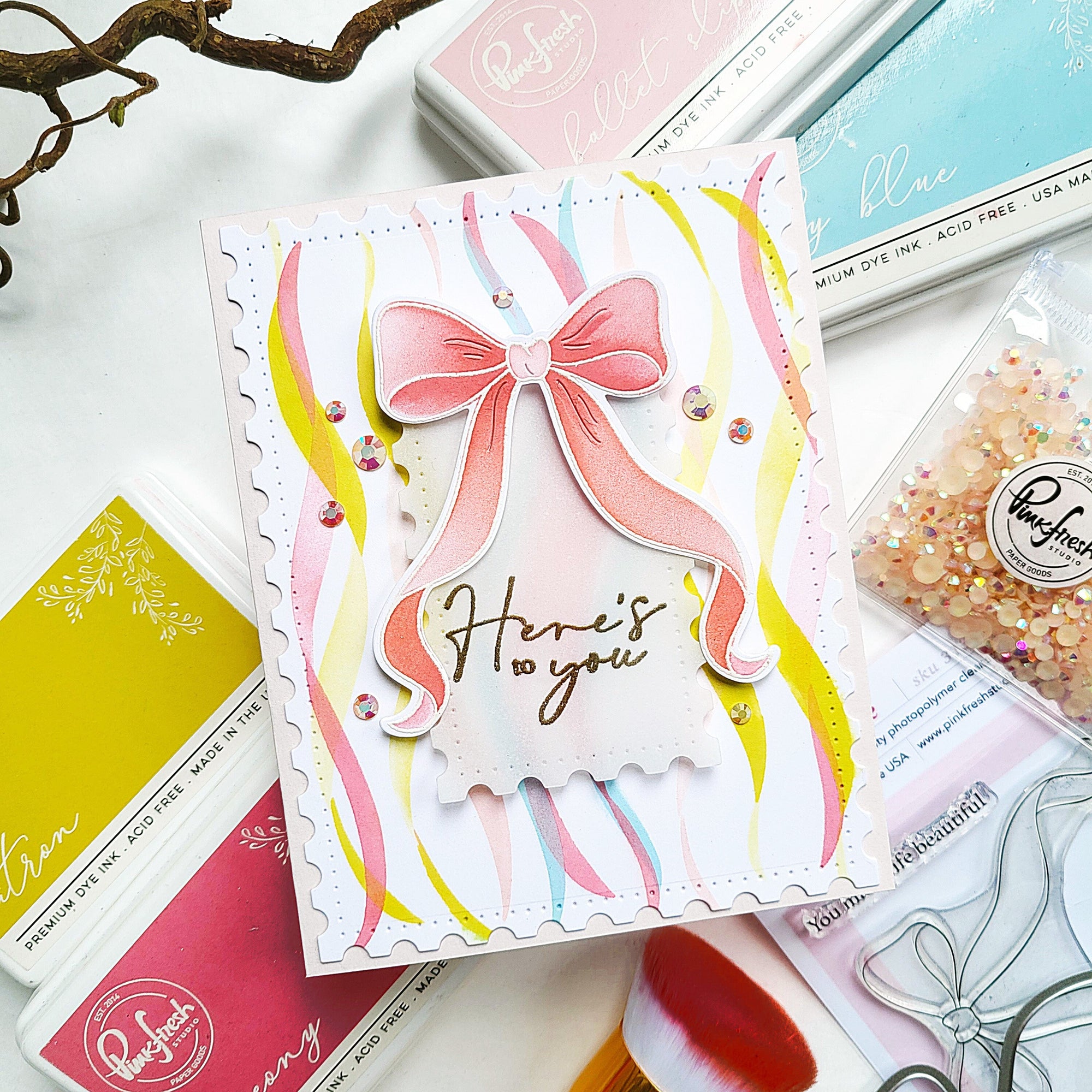 Pinkfresh Studio - Dies - Elegant Essence-ScrapbookPal