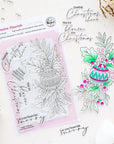 Pinkfresh Studio - Clear Stamps - Festive Flourish-ScrapbookPal