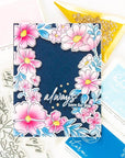 Pinkfresh Studio - Clear Stamps - Floral Border-ScrapbookPal