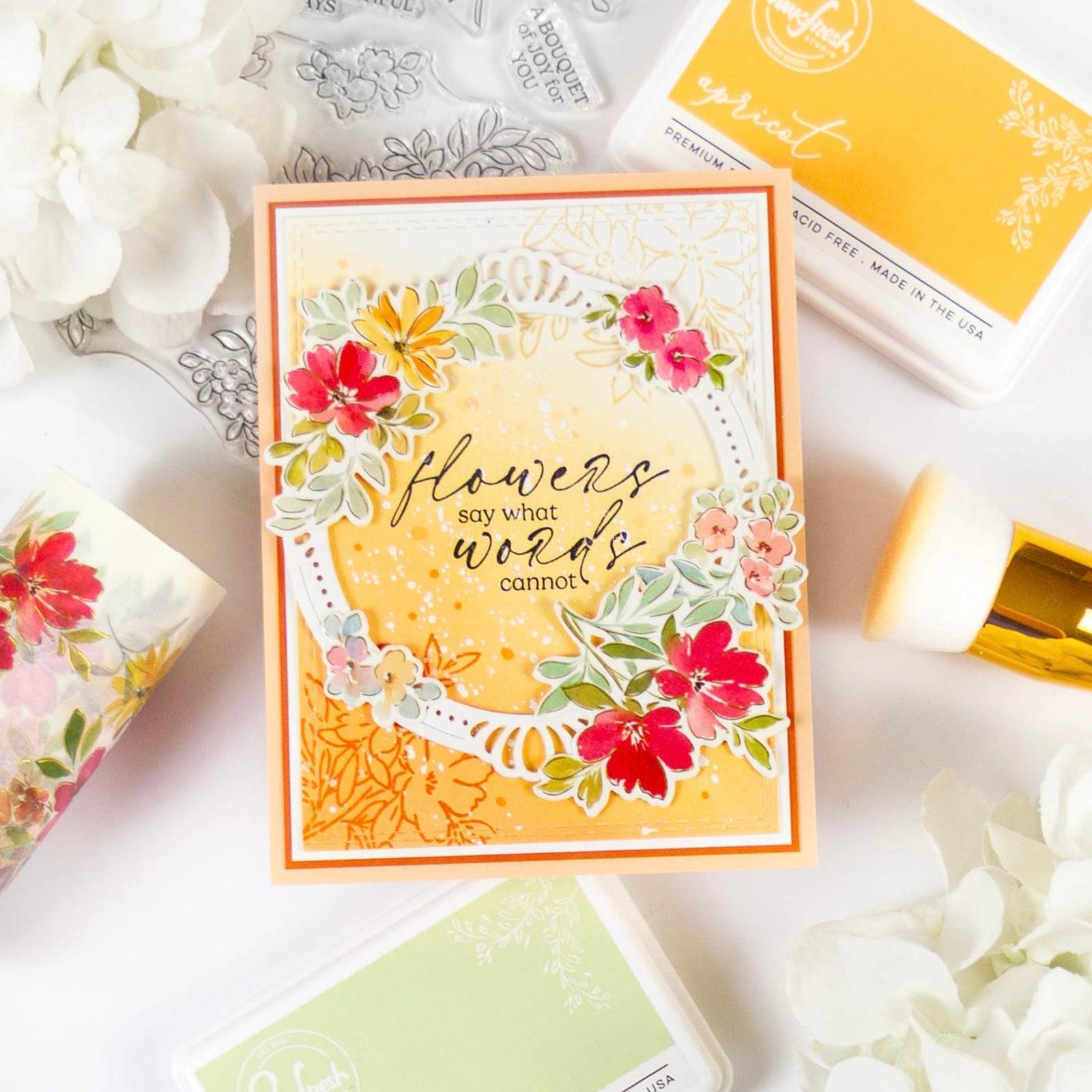 Pinkfresh Studio - Dies - Flowers for the Soul-ScrapbookPal