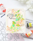 Pinkfresh Studio - Clear Stamps - Fluttering Butterflies-ScrapbookPal