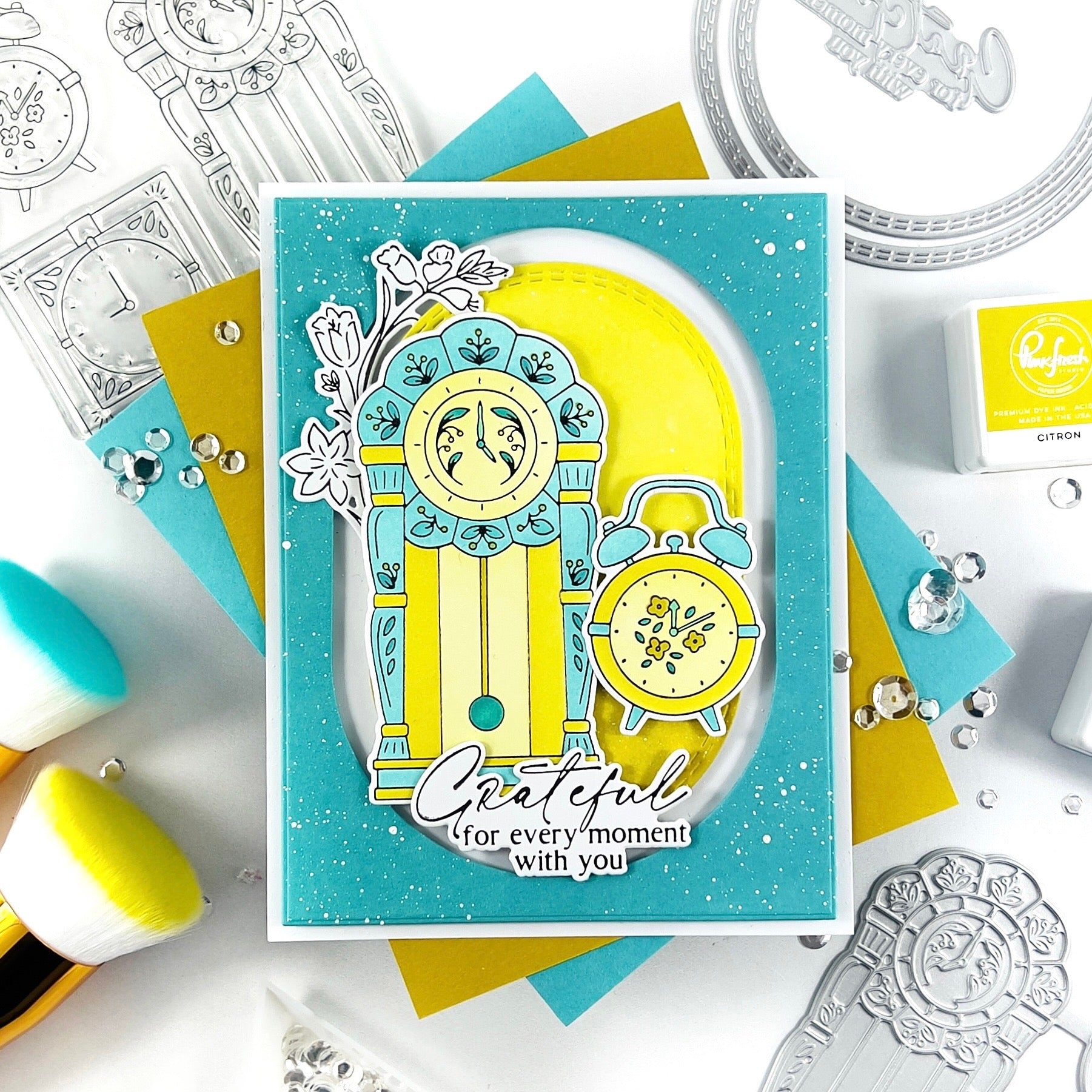 Pinkfresh Studio - Clear Stamps - Good Times-ScrapbookPal