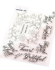Pinkfresh Studio - Clear Stamps - Lush Elegance-ScrapbookPal