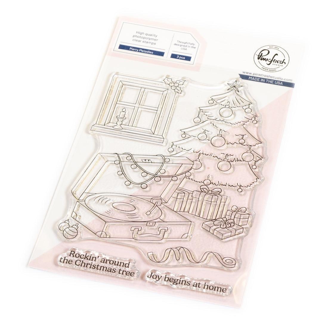 Pinkfresh Studio - Clear Stamps - Merry Melodies-ScrapbookPal