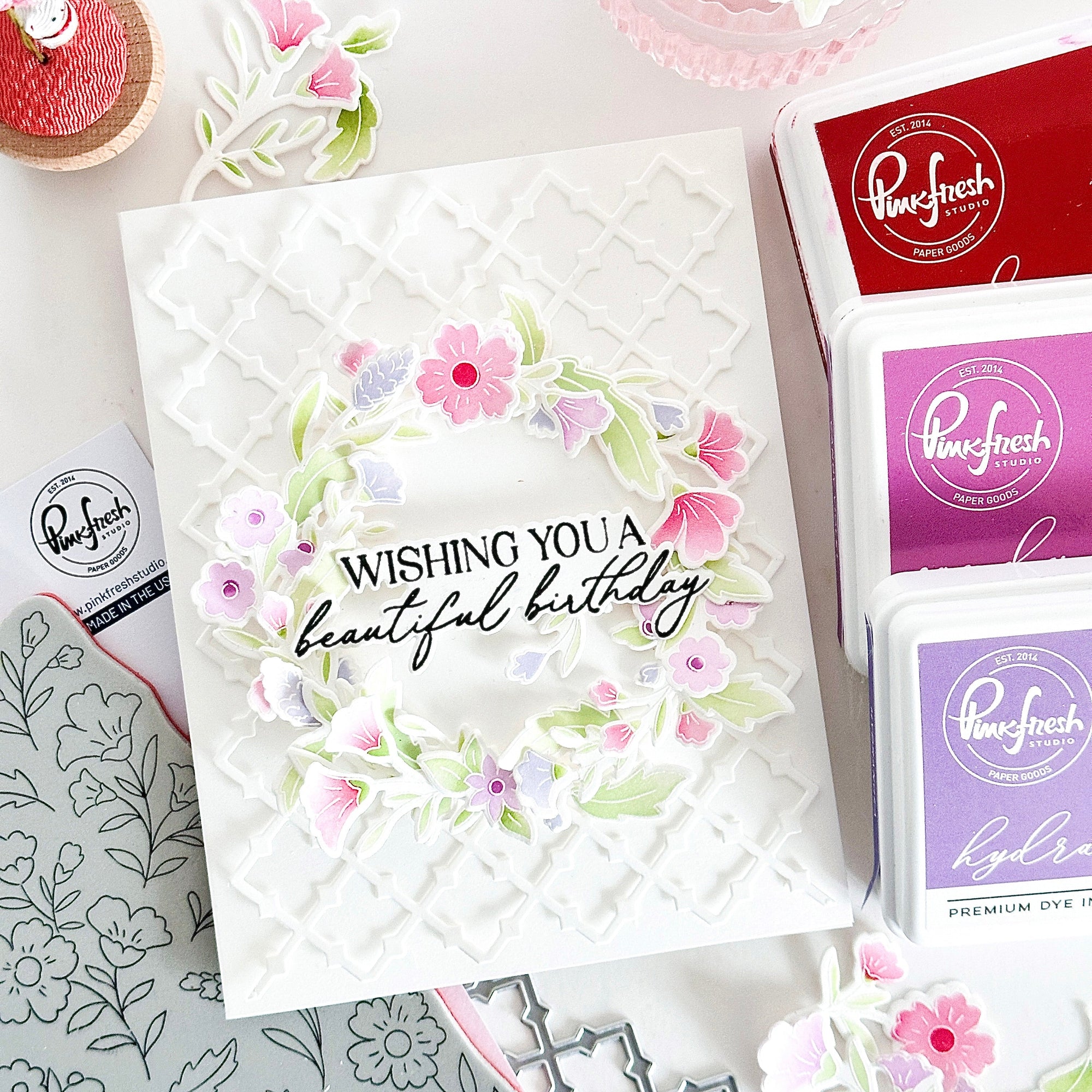 Pinkfresh Studio - Clear Stamps - On My Mind-ScrapbookPal