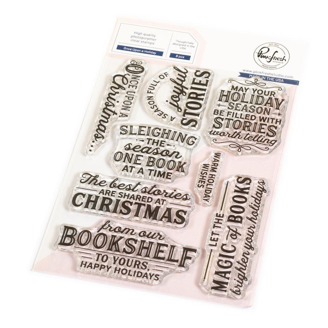 Pinkfresh Studio - Clear Stamps - Once Upon a Holiday-ScrapbookPal