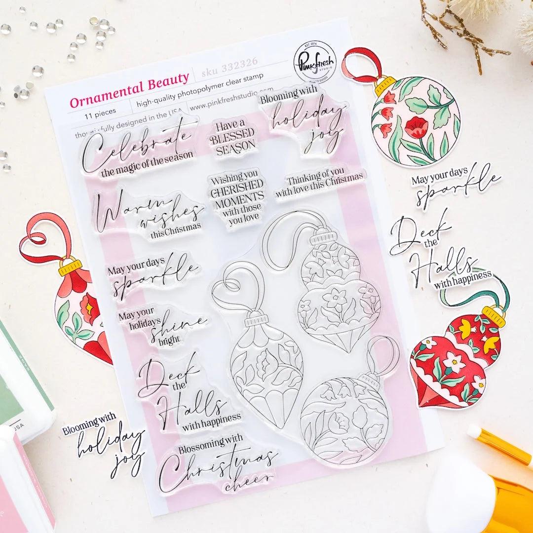 Pinkfresh Studio - Clear Stamps - Ornamental Beauty-ScrapbookPal