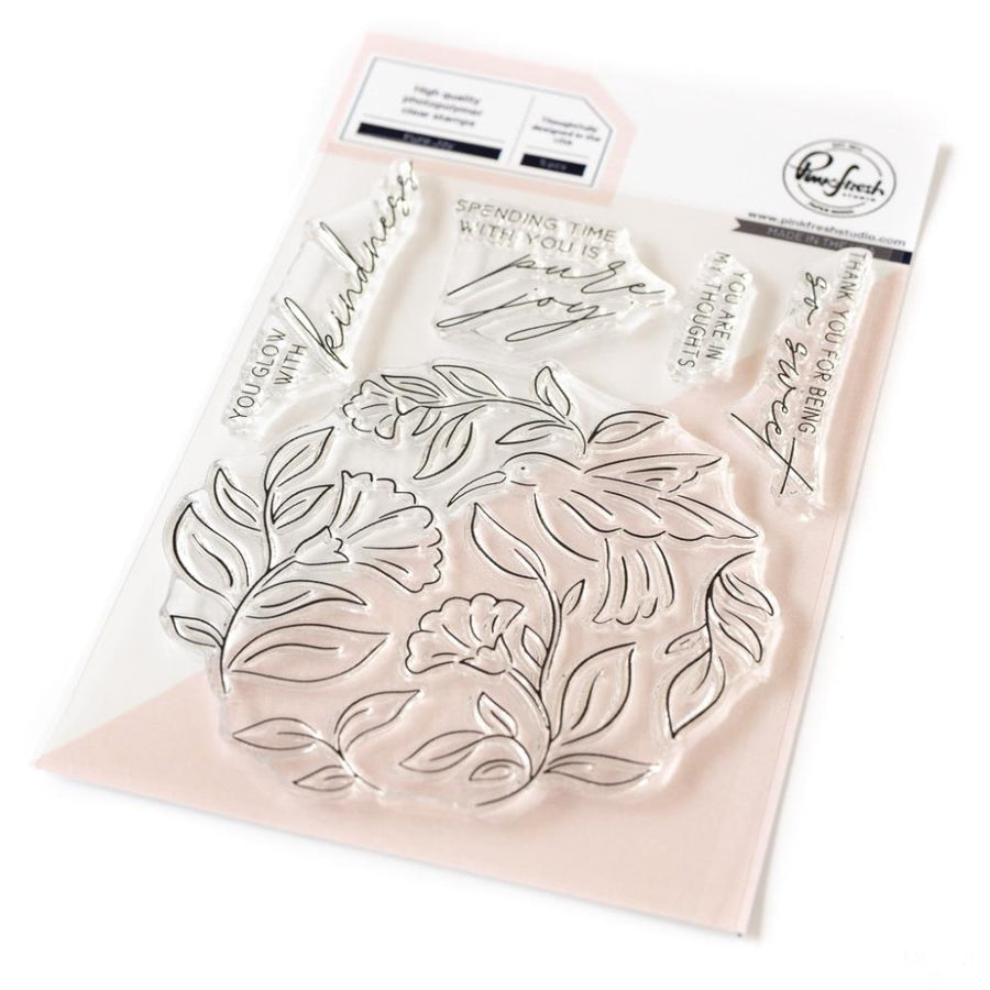 Pinkfresh Studio - Clear Stamps - Pure Joy-ScrapbookPal