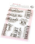 Pinkfresh Studio - Clear Stamps - Room for Joy-ScrapbookPal