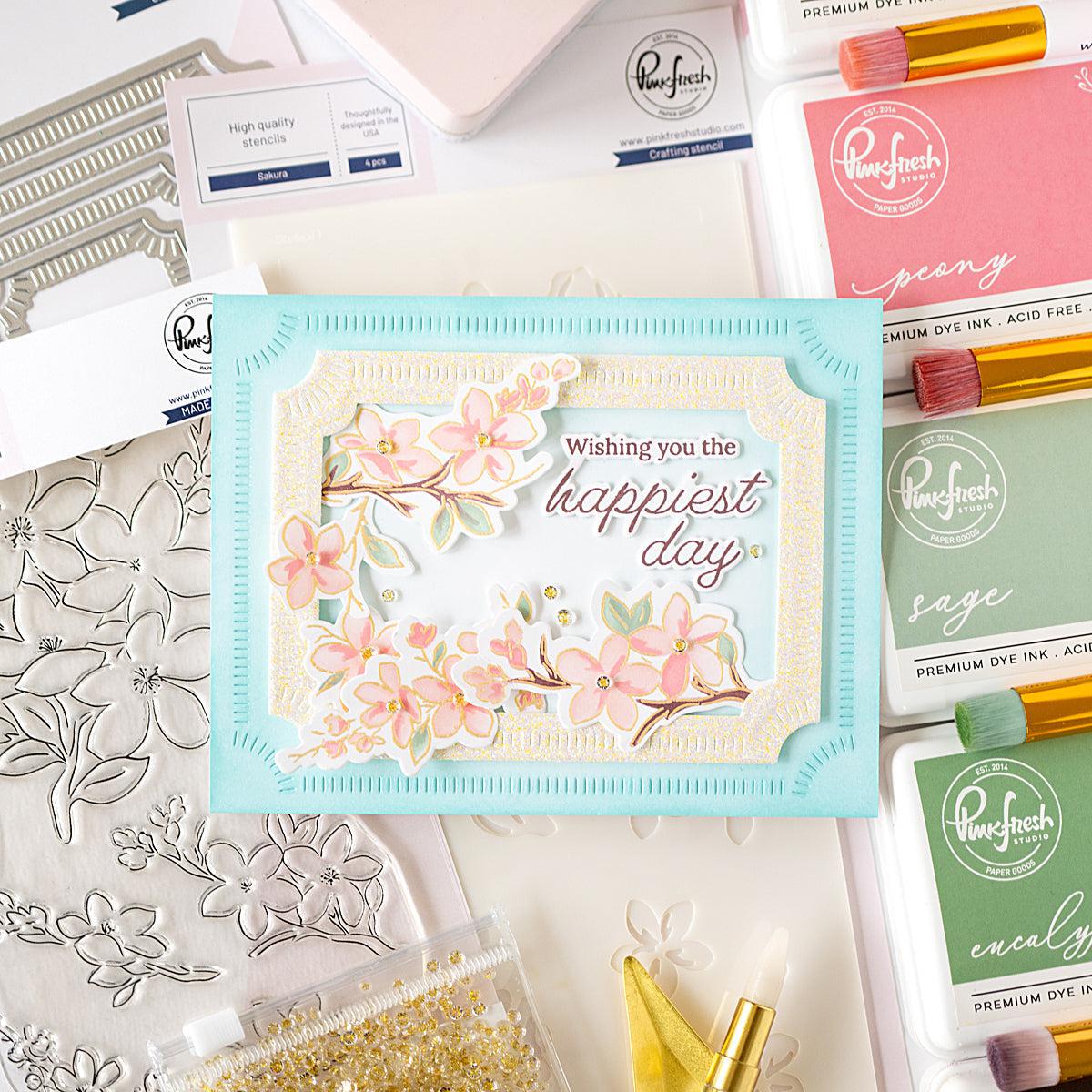 Pinkfresh Studio - Clear Stamps - Sakura-ScrapbookPal