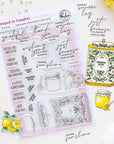 Pinkfresh Studio - Clear Stamps - Steeped in Comfort-ScrapbookPal