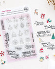 Pinkfresh Studio - Clear Stamps - Tiny Tidings-ScrapbookPal