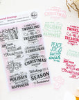 Pinkfresh Studio - Clear Stamps - Treasured Greetings-ScrapbookPal