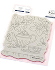 Pinkfresh Studio - Cling Stamps - Bloom & Brew-ScrapbookPal