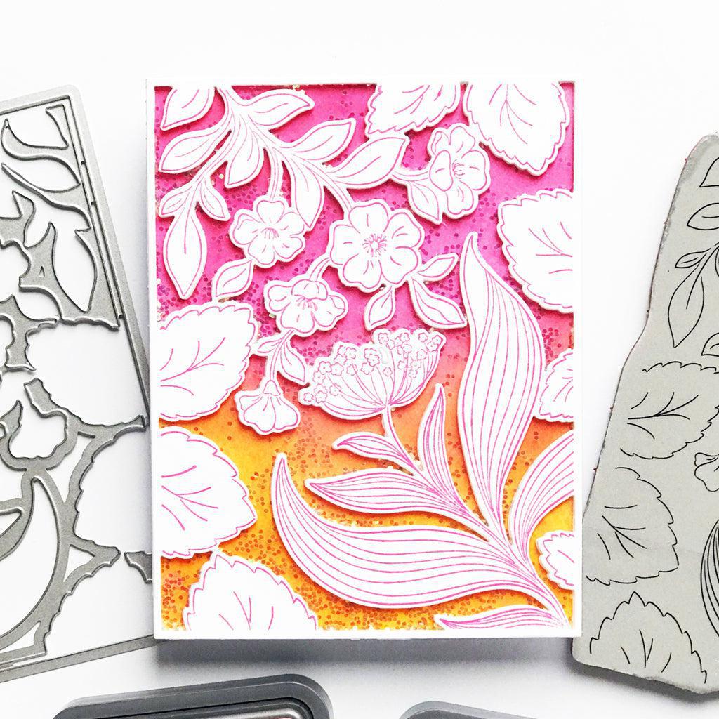 Pinkfresh Studio - Cling Stamps - Foliage Flair-ScrapbookPal
