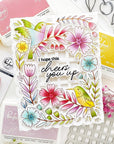 Pinkfresh Studio - Cling Stamps - Happy Hummingbirds-ScrapbookPal