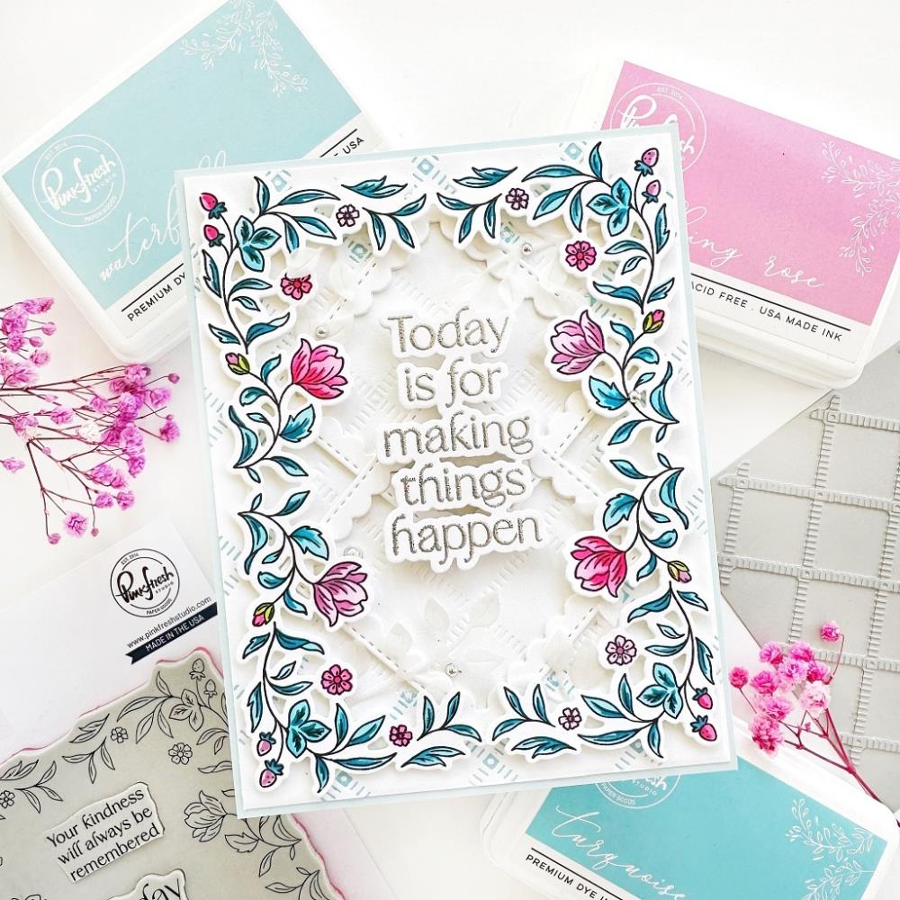 Pinkfresh Studio - Cling Stamps - Making Things Happen-ScrapbookPal