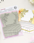 Pinkfresh Studio - Cling Stamps - Sunlit Table-ScrapbookPal
