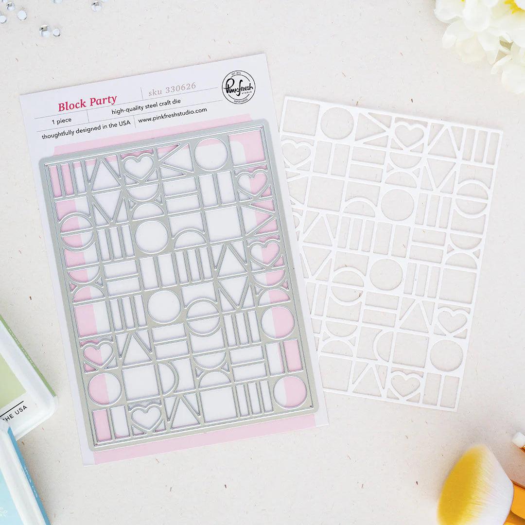 Pinkfresh Studio - Dies - Block Party Coverplate-ScrapbookPal