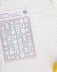 Pinkfresh Studio - Dies - Block Party Coverplate-ScrapbookPal