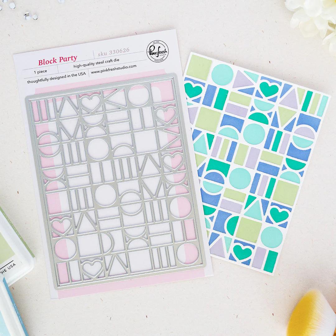 Pinkfresh Studio - Dies - Block Party Coverplate-ScrapbookPal