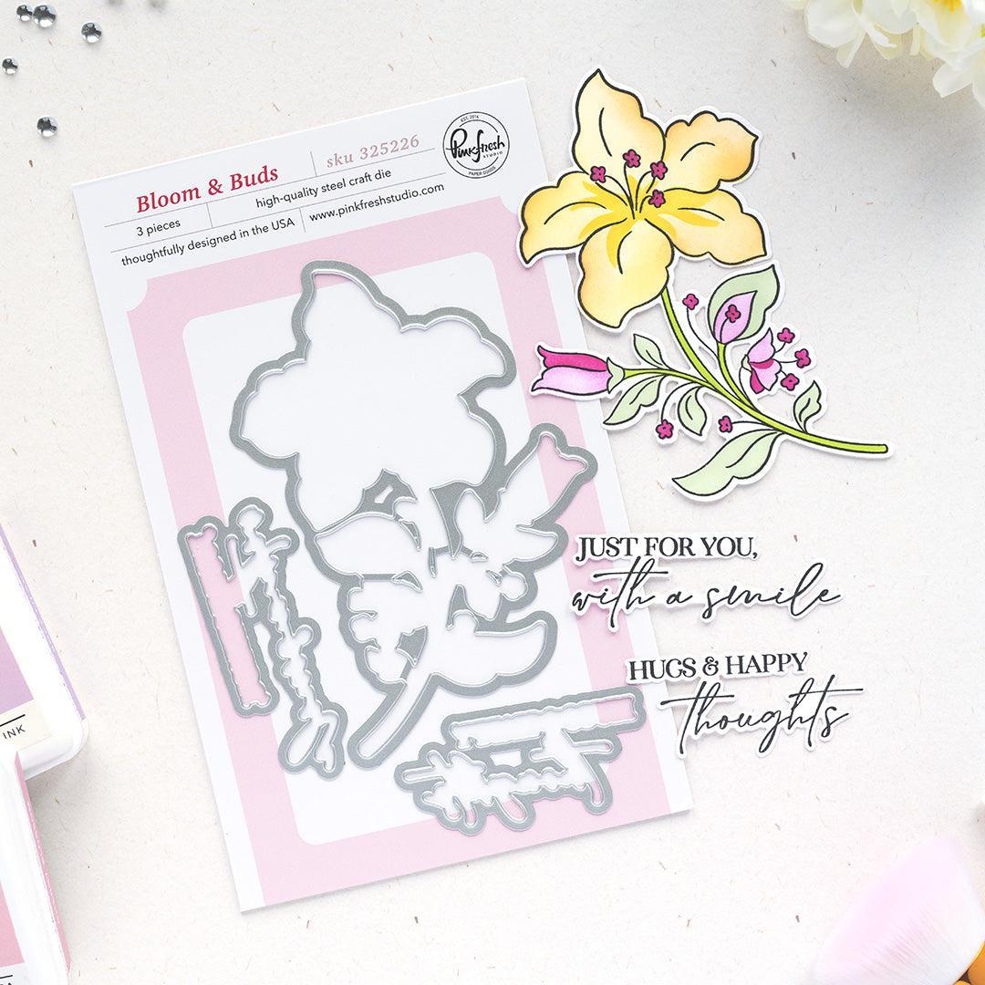 Pinkfresh Studio - Dies - Bloom & Buds-ScrapbookPal