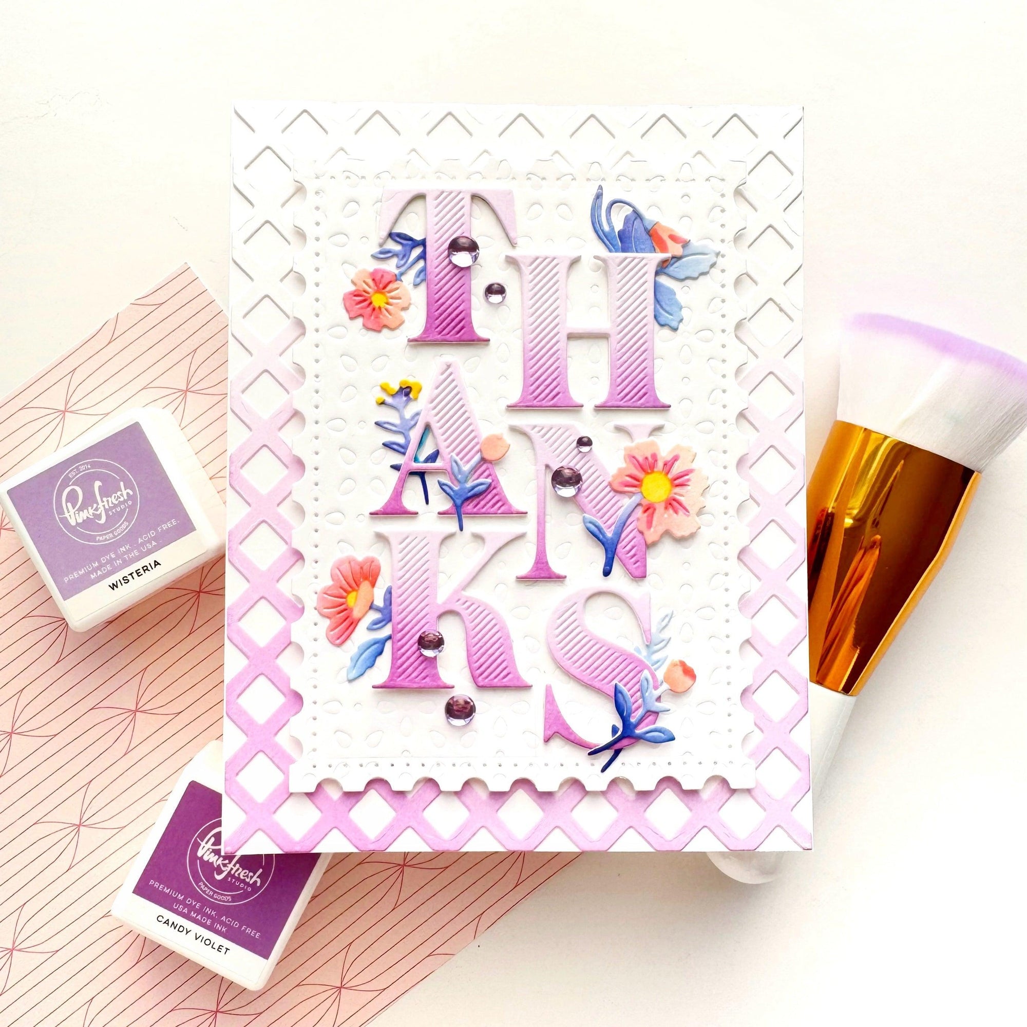 Pinkfresh Studio - Dies - Bloom of Thanks-ScrapbookPal