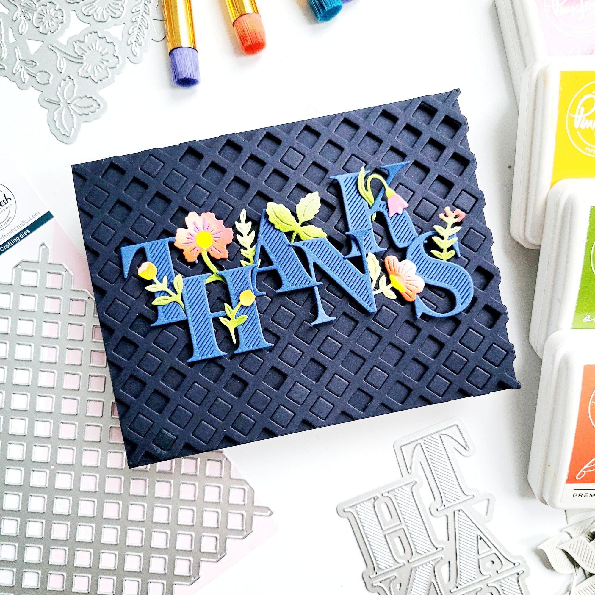 Pinkfresh Studio - Dies - Bloom of Thanks-ScrapbookPal