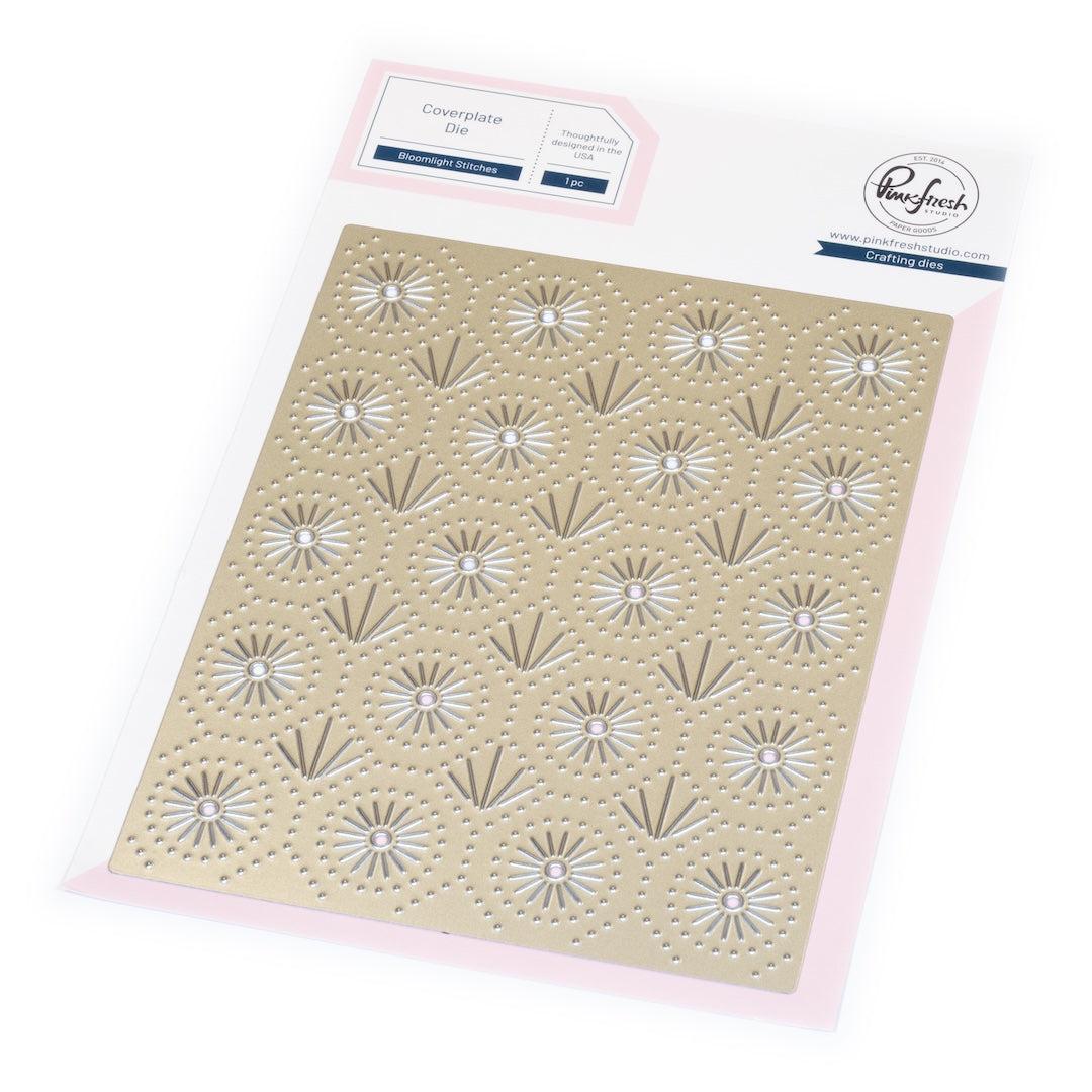 Pinkfresh Studio - Dies - Bloomlight Stitches Coverplate-ScrapbookPal