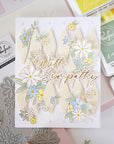 Pinkfresh Studio - Dies - Cheerful Blossoms-ScrapbookPal