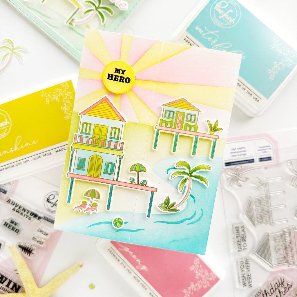 Pinkfresh Studio - Dies - Coastal Paradise-ScrapbookPal