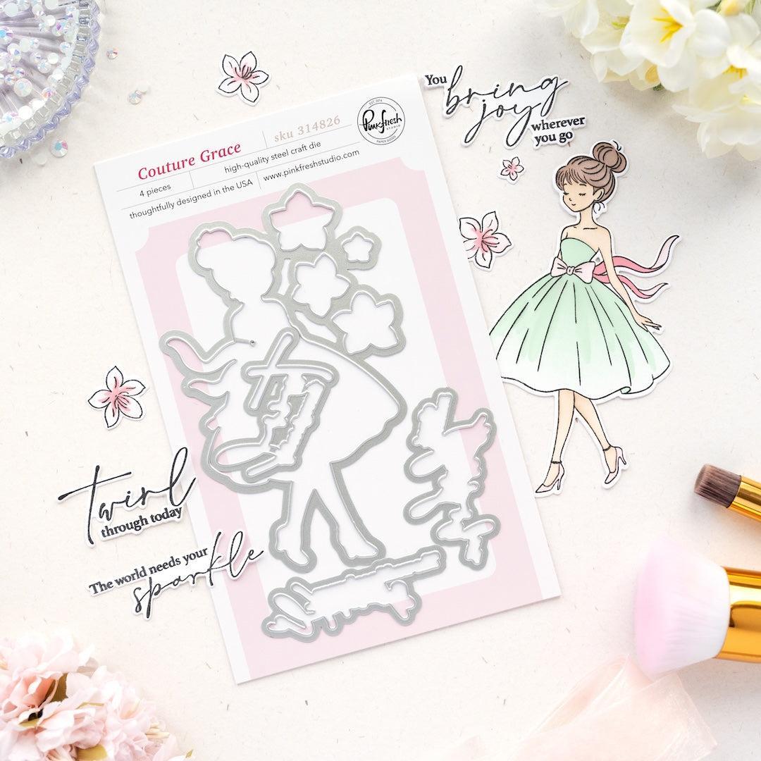Pinkfresh Studio - Dies - Couture Grace-ScrapbookPal