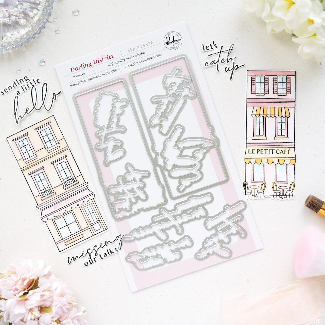 Pinkfresh Studio - Dies - Darling District-ScrapbookPal
