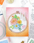 Pinkfresh Studio - Dies - Embroidered Blooms-ScrapbookPal